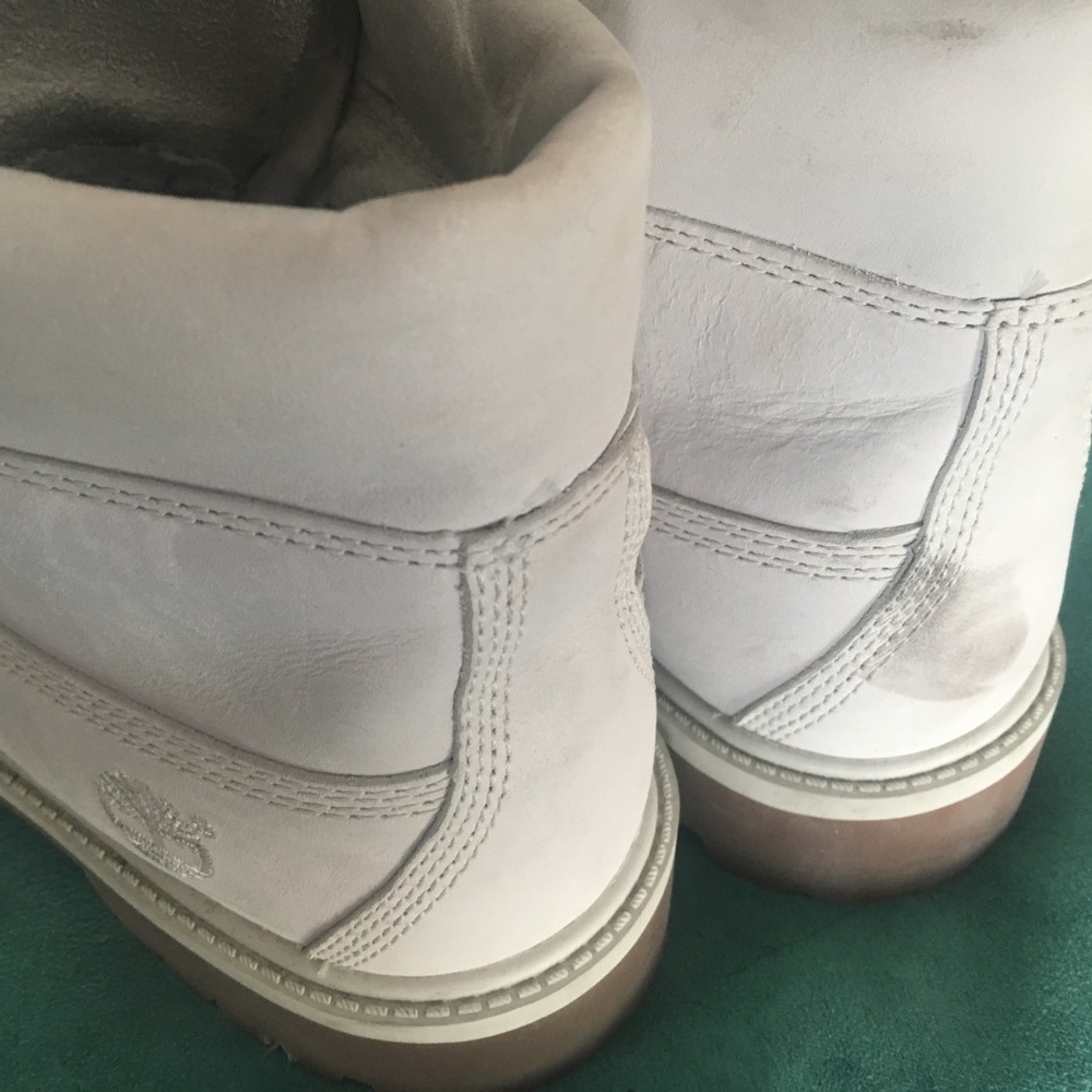 Ivory Timberlands - Picture 2 of 3